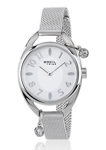 【送料無料】orologio breil tribe lady trap collection mesh bracelet e swarovski refew0355｜hokushin