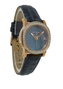【送料無料】wittnauer crystals wn2000 womens slate mother of pearl roman numeral date watch