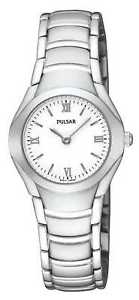 【送料無料】pulsar womens stainless steel analogue bracelet pege49x1 watch 12