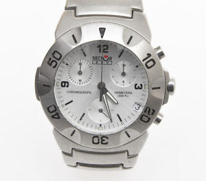 【送料無料】sector 220 chronograph 40mm steel case and bracelet, exc