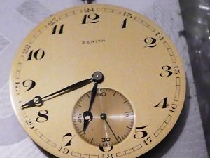 【送料無料】zenith 171 manual werk movement works for parts blatt cal taschenuhr a3