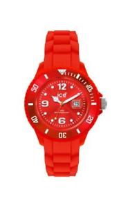 【送料無料】ice watch sili red small sirdss09 analog silikon rot