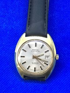 海外並行輸入正規品 Vintage Gents 1970s Swiss Gp Montine 25j Automatic As 1913 Date Watch Hokushin 値下げ Alam Altfl Com