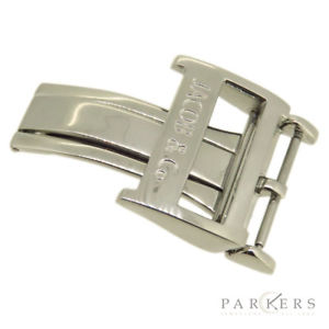 【送料無料】jacob amp; co stainless steel deployment clasp｜hokushin