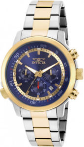 【送料無料】invicta mens specialty quartz chrono 100m two tone stainless steel watch 19399