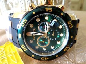 【送料無料】mens invicta swiss parts chronograph wristwatch model 17886