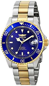 【送料無料】invicta mens pro diver 23k gold plating amp; ss twotone automatic watch 8928ob