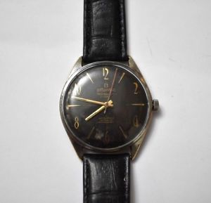 【送料無料】vintage atlantic world master automatic swiss made wristwatch good condition