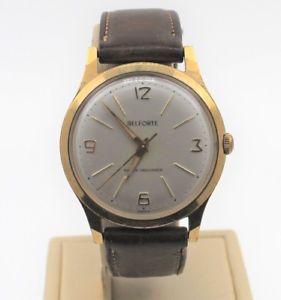 【貨物輸送無料】authentic mens vintage belforte watch