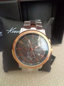 【送料無料】kenneth cole ny watch, mens chronograph stainless steel bracelet 46mm kc9258 22,185円