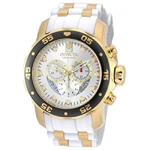 【送料無料】invicta mens pro diver chrono 100m stainless steel polyurethane watch 20292