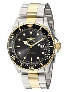 【送料無料】invicta mens pro diver quartz stainless steel diving watch, colortwo tone m