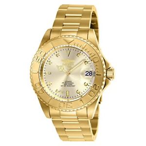 【送料無料】invicta mens pro diver collection automatic gold stainless steel watch 9010ob