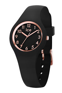 【送料無料】icewatch damenuhr ice glam schwarzrosgold xs 015344｜hokushin