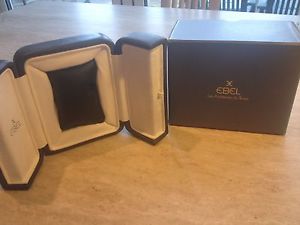 【送料無料】ebel watch presentation box leather