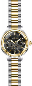 【送料無料】invicta womens angel quartz chrono 100m two tone stainless steel watch 28737
