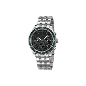 【送料無料】orologio uomo breil stronger tw1222 chrono bracciale acciaio verde nero