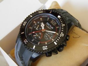 【送料無料】sector jour date gmt multifonctions diver 10atm neuve garantie 2ans dans cret