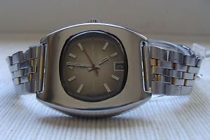 【送料無料】vintage orologio watch cyma by synchron navystar automatico eta 2783 oversize