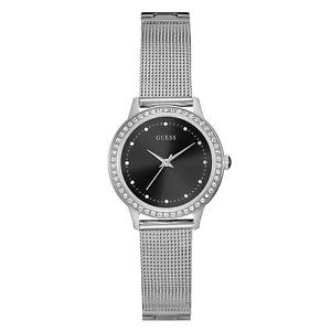 【送料無料】guess womens chelsea 30mm steel bracelet amp; case quartz analog watch w0647l5｜hokushin