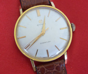 【送料無料】cyma cymaflex handaufzug kal r459 vintage herrenuhr 35 mm
