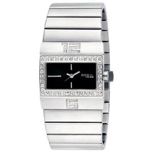 【送料無料】orologio breil tribe donna acciaio satinato cristalli tw0457 nuovo watch steel