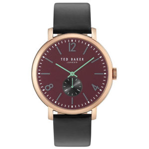 【送料無料】ted baker herren uhr gold