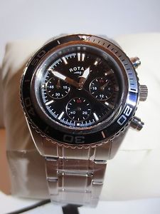 【貨物輸送無料】rotary mens chronograph watch model