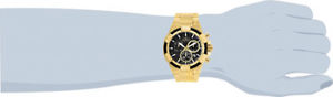 invicta mens bolt quartz chrono 100m goldplated stainless steel watch 25867 invicta mens bolt quartz chrono 100m goldplated stainless steel watch 25867