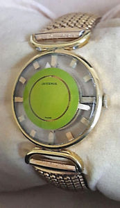 【貨物輸送無料】neues angebotjuvenia orologio 地方検事 polso  acciaio, oro  movimento meccanico a vista  30粍