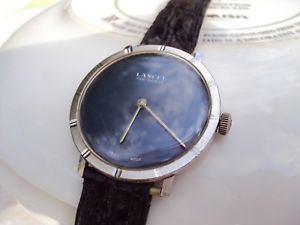 【貨物輸送無料】montre mecanique lancel swiss made vintage watch