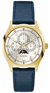 【貨物輸送無料】guess kensington mens dress multi gold round w1111g1 watch  15