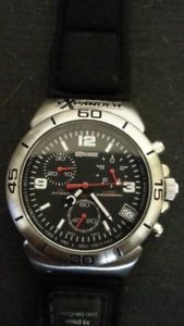 【貨物輸送無料】mens *rarehtf* sector expander 308 blksilver watch excellent wbattery