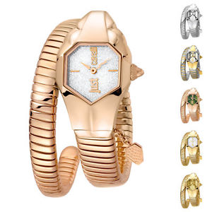 【貨物輸送無料】just cavalli womens jc dna  steel wristwatch