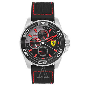 【送料無料】ferrari mens quartz watch 830467|hokushin