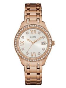 【送料無料】orologio donna guess w0848l3 bracciale acciaio ros swarovski bianco|hokushin