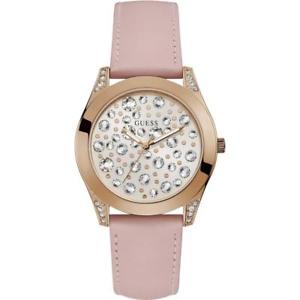 【送料無料】orologio donna guess wonderlust w1065l1 pelle rosa swarovski ros|hokushin