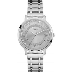 【送料無料】neues angebotguess womens montauk 40mm steel bracelet amp; case quartz analog watch w0933l1