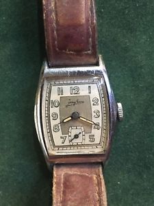 【送料無料】montre ancienne junghans tonneau cadran radium bi ton rviser j80 25mm militar｜hokushin
