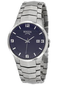 【送料無料】boccia titanium herrenuhr 356104