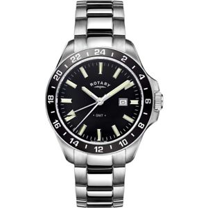 【貨物輸送無料】brand  rotary mens gmt watch gb0501704
