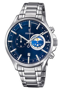 【送料無料】festina retrograde chronograph herrenuhr chrono f68522｜hokushin