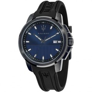 【送料無料】orologio maserati da uomo collezione sfida r8851123009 cinturino gomma｜hokushin