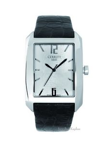 【送料無料】cerruti 1881 herrenuhr leder schwarz crb015a212b neu｜hokushin 29,237円