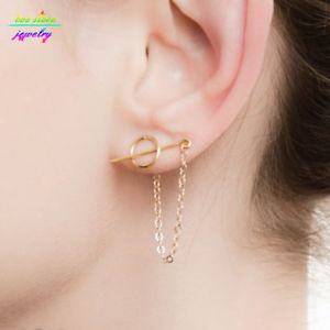 【送料無料】ピアス　デピアス　ゴールドトーンas de66892 goldton circel einfadler ohrringe zink legierung geometric｜hokushin