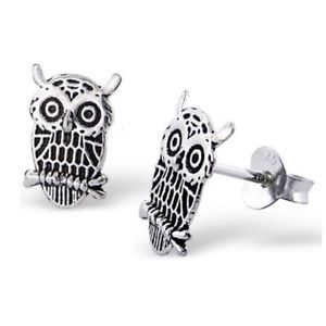 【送料無料】ピアス　ピアス　シルバーピアス　フクロウフクロウ