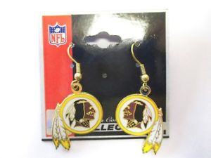 【送料無料】ピアス　ワシントンレッドスキンズピアス　ハンガーネックレスフットボールwashington redskins ohrringe hnger earrings nfl football