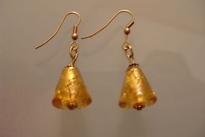 【送料無料】ピアス　オリジナルムラノガラスムラノガラスピアス　ユニークハンドメイドアート｜hokushin