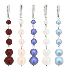 【送料無料】ピアス　スワロフスキーロングセキュリティピアス　sterling silber lange sicherheit ohrringe gemacht mit 5810 swarovski kristalle 13,485円
