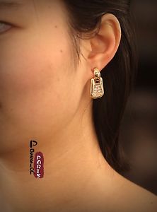 【送料無料】ピアス　ピアス　クリップアートデコクリスタルスクエアクラスレトロビンテージオリジナルohrringeohren clips art deco kristall quadrat class retro vintage original j5